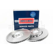 Borg & Beck Front & Rear Brake Discs & Pads fits VW Passat B5 1997-2000 2.8