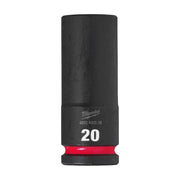 Milwaukee Hex Socket Shw 1/2 Deep 20Mm-1Pc 4932480338 Milwaukee - Dynamic Drive