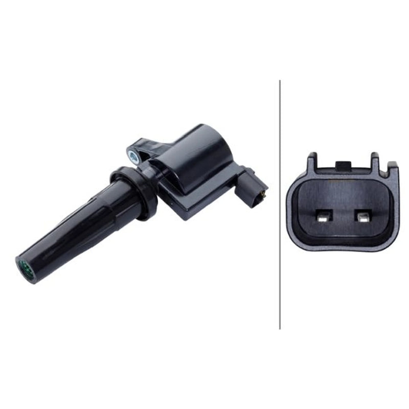 Hella Ignition Coil Pack fits Ford Kuga II 2014-2019 2.5