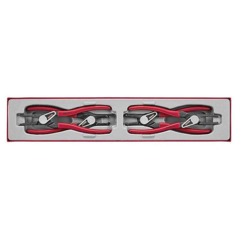Teng Tools Circlip Plier Set PRO 40-100 mm TTX4 4 Pieces Teng Tools - Dynamic Drive