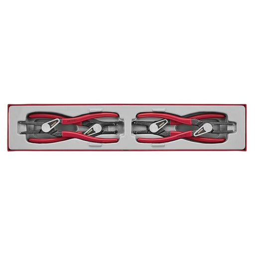Teng Tools Circlip Plier Set PRO 40-100 mm TTX4 4 Pieces Teng Tools - Dynamic Drive