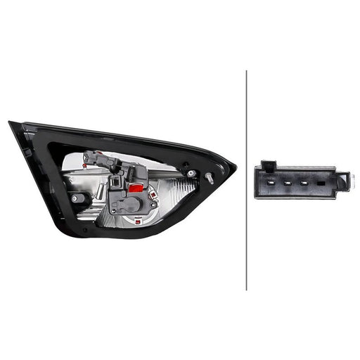 Hella Tail Light / Lamp W5W Right fits Opel Crossland X 2017-2020 1.2 1.5 1.6
