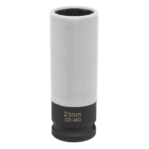 Sealey Alloy Wheel Impact Socket 1/2"Sq Drive 21mm Star Profile for Hyundai Sealey - Dynamic Drive