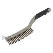 Sealey Wire Brush WB105 345mm with Stainless Steel Fill