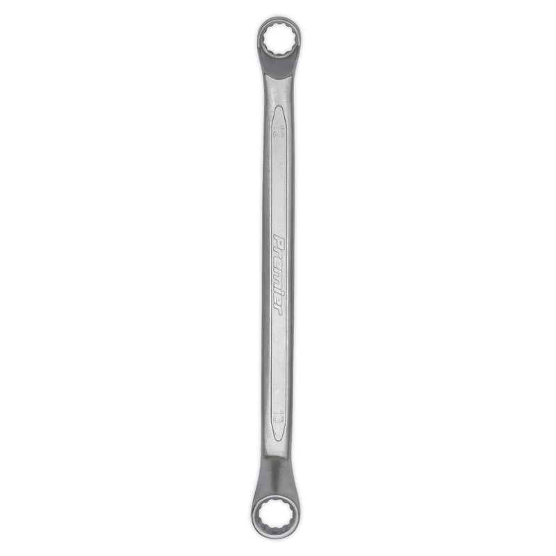 Sealey Offset Double End Ring Spanner Set 8pc Metric AK63257 Sealey - Dynamic Drive