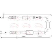 Apec Handbrake Cable Left Rear fits Opel Movano B 2010-2021 2.3