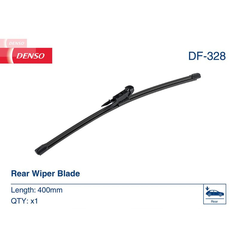 Denso Rear Wiper Blades fits Fiat Talento 2016 on 1.6
