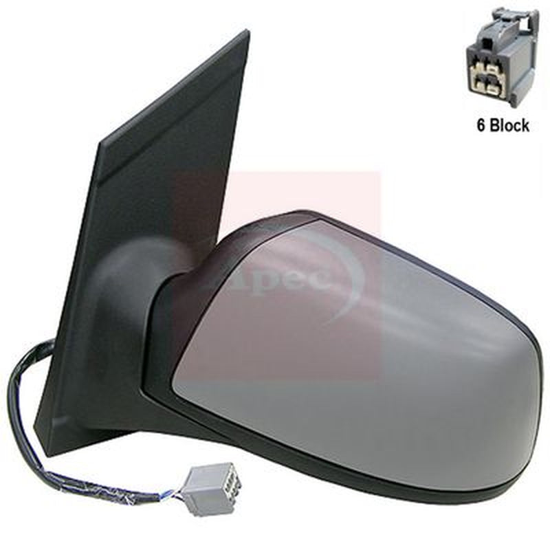 Apec Door / Wing Mirror Left fits Ford Focus II 2004-2012 1.4 1.6 1.8 2.0 2.5