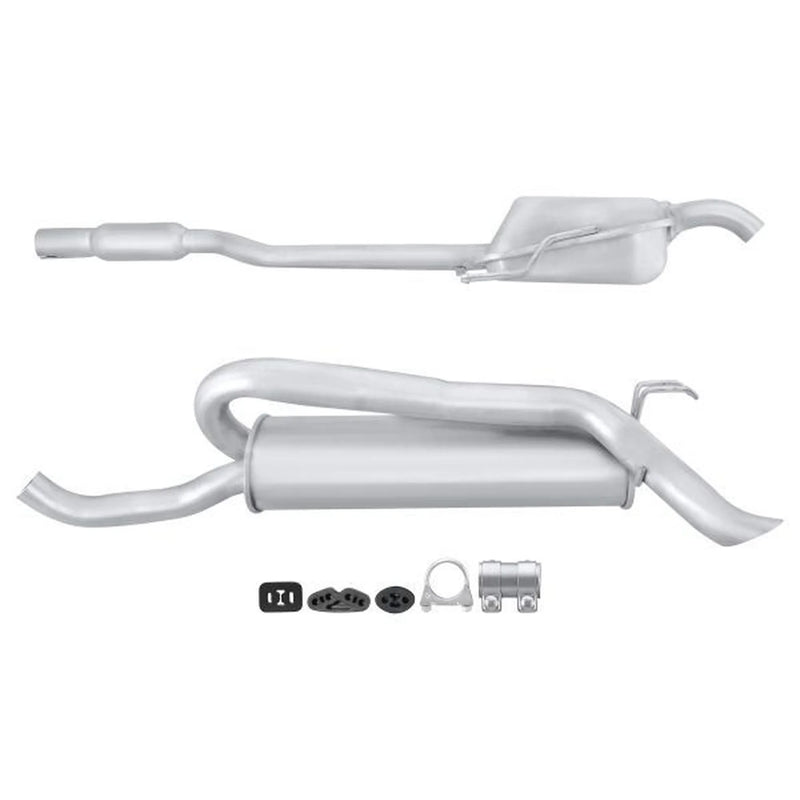 Hella End Silencer Rear fits Fiat Brava 1995-2002 1.6
