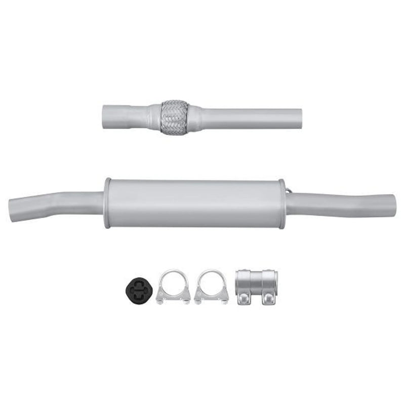 Hella Middle Silencer fits VW Polo 1989-1994 1.3