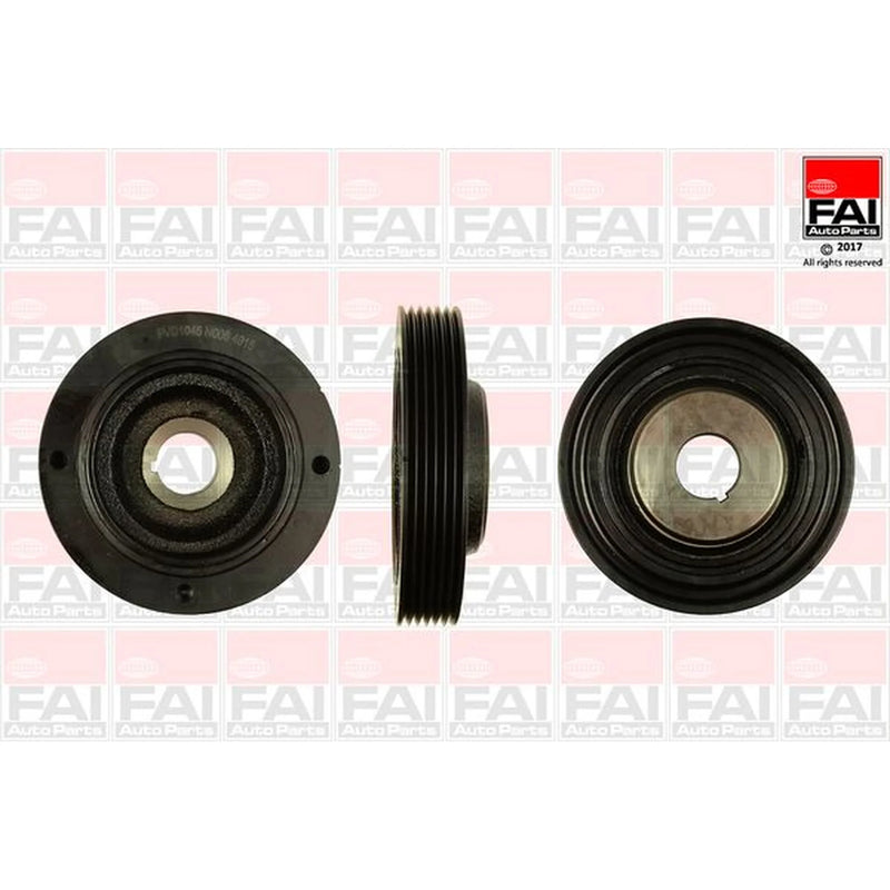 FAI Crank Shaft Belt Pulley fits Ford Cougar 1998-2001 2.0