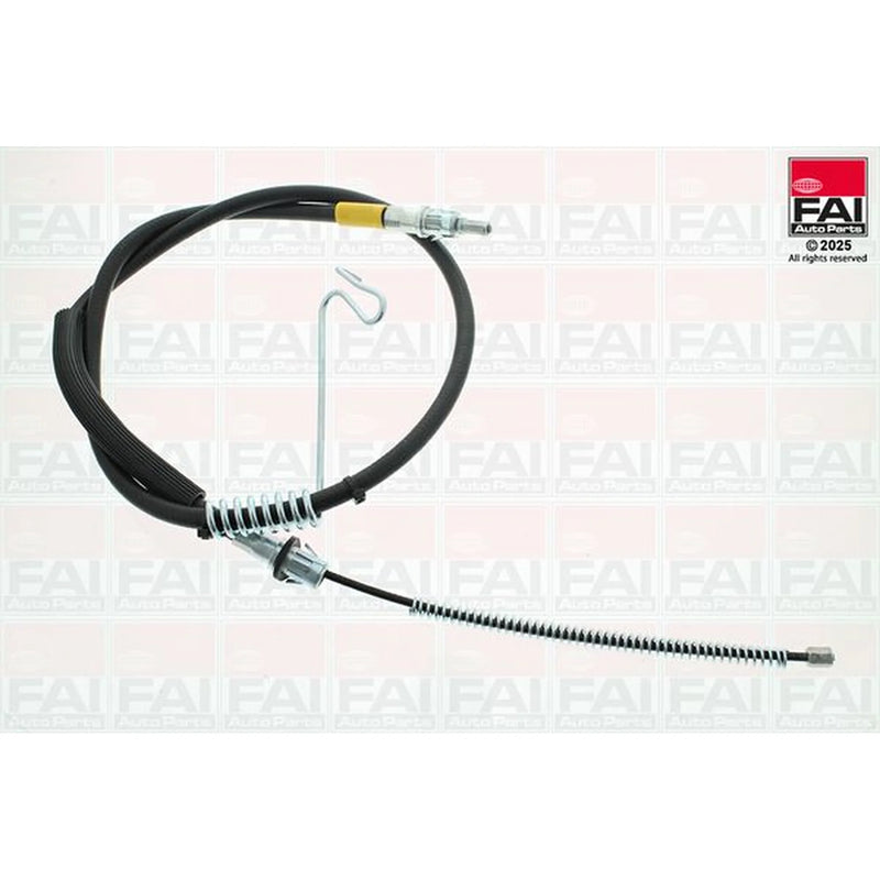 FAI Handbrake Cable Right Rear fits Ford Transit Platform 2000-2006 2.3 2.4