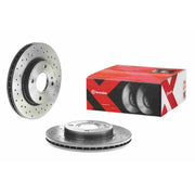 Brembo 2 x Perforated/Vented Front Brake Discs 09.A968.2X-x2
