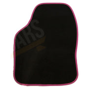 Sakura VR Cerise Embroidered Edging Car Mat Set (Front & Rear) Universal Sakura  - Dynamic Drive