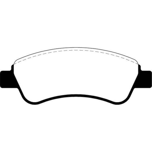 Abtex Front Brake Pad Set fits Citroën Berlingo / Berlingo First 1996-2011