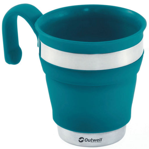 Collaps Mug Deep Blue: Collapsible and Reusable Camping Mug Outwell - Dynamic Drive