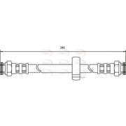 Apec Brake Hydraulic Hose Line inner HOS3397