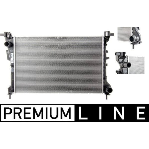 Mahle Engine Radiator fits Fiat Tipo 2015-2020 1.6