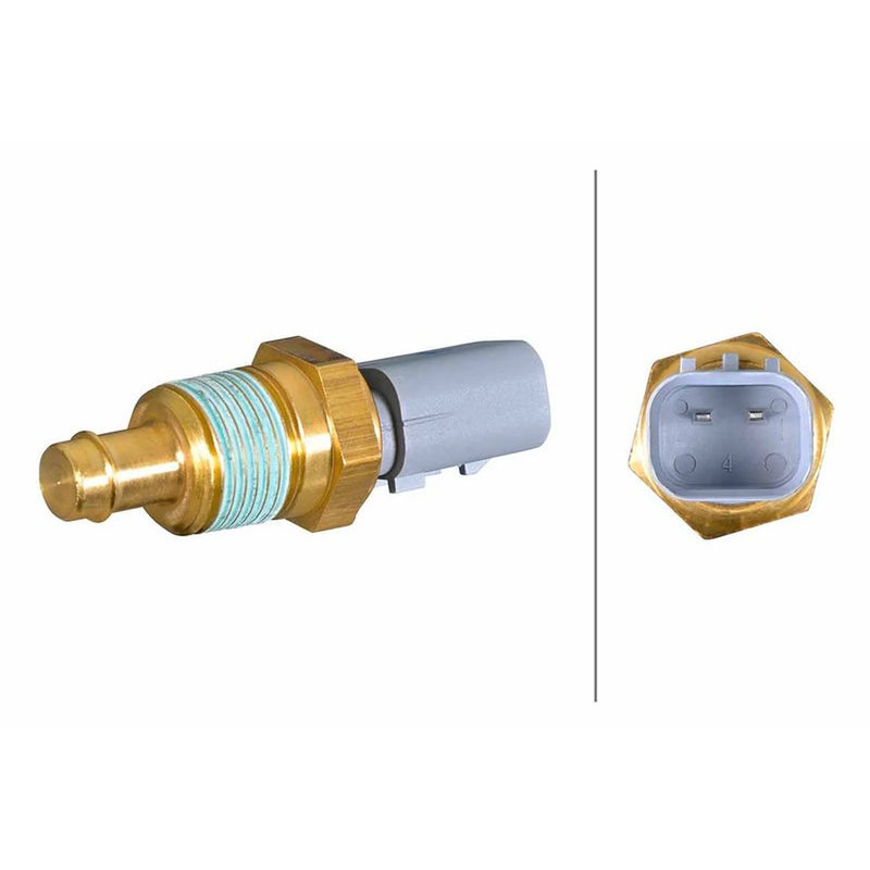 Hella Coolant Temperature Sensor fits Chrysler 300C 2004-2023
