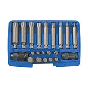 Laser Spline Impact Bit Set 21pc 7684 Laser - Dynamic Drive