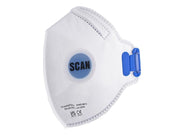 Scan Fold Flat Disposable Mask Valved FP2 Protection (Pack 3) Scan - NN4 Online