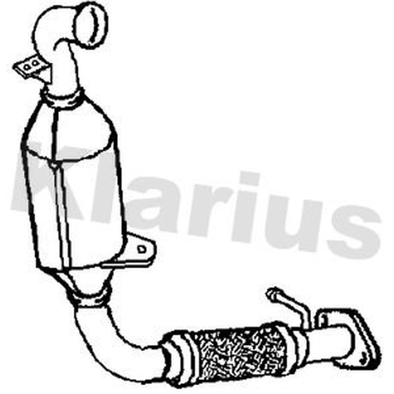 Klarius Diesel Particulate Filter W/Cat T/A fits Ford B-Max 2012-2017 1.5 1.6