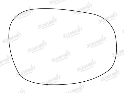 Summit Heated Base Plate With Blind Spot Mirror Glass fits BMW 3 Series 09 LHS Summit - Bars 4 Cars