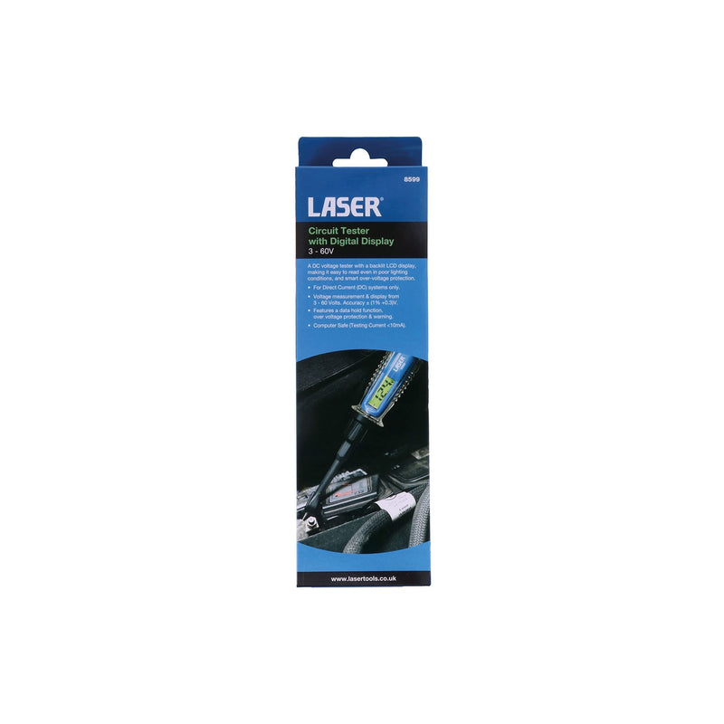 Laser Circuit Tester with Digital Display 3 60V 8599 Laser - Dynamic Drive