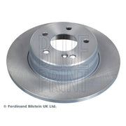 Blue Print 2 x Solid Rear Brake Discs ADU174334-x2