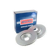 Borg & Beck Front & Rear Brake Discs & Pads fits Volvo V40 2013-2019