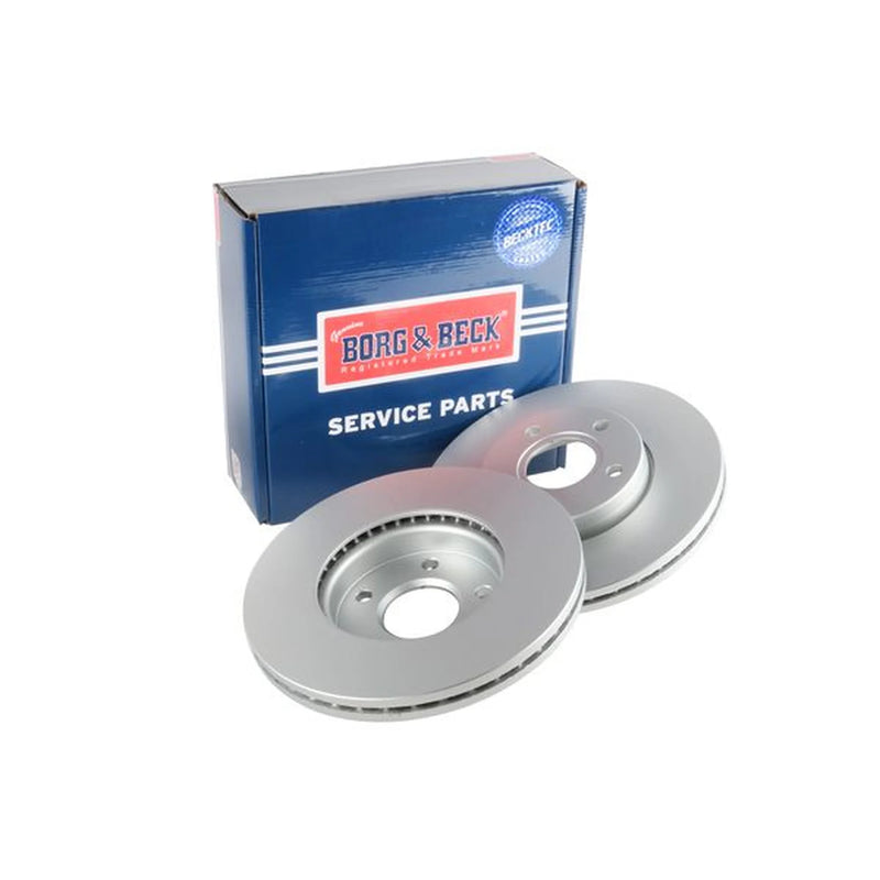 Borg & Beck Front & Rear Brake Discs & Pads fits Volvo V40 2013-2019