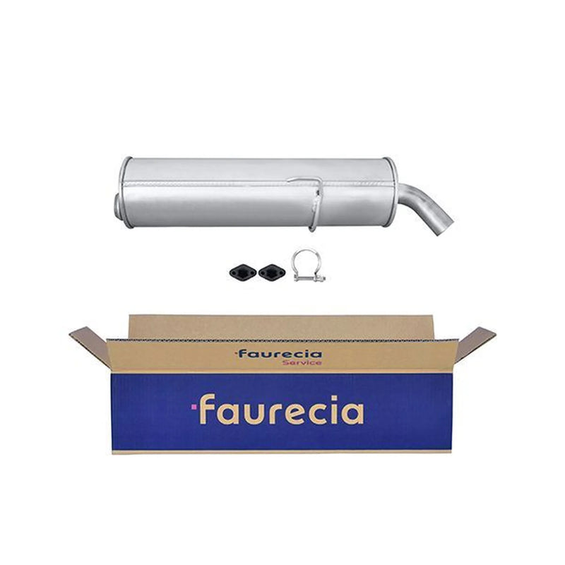 Hella End Silencer Rear fits Peugeot 205 1983-1998 1.0 1.1 1.4 1.6