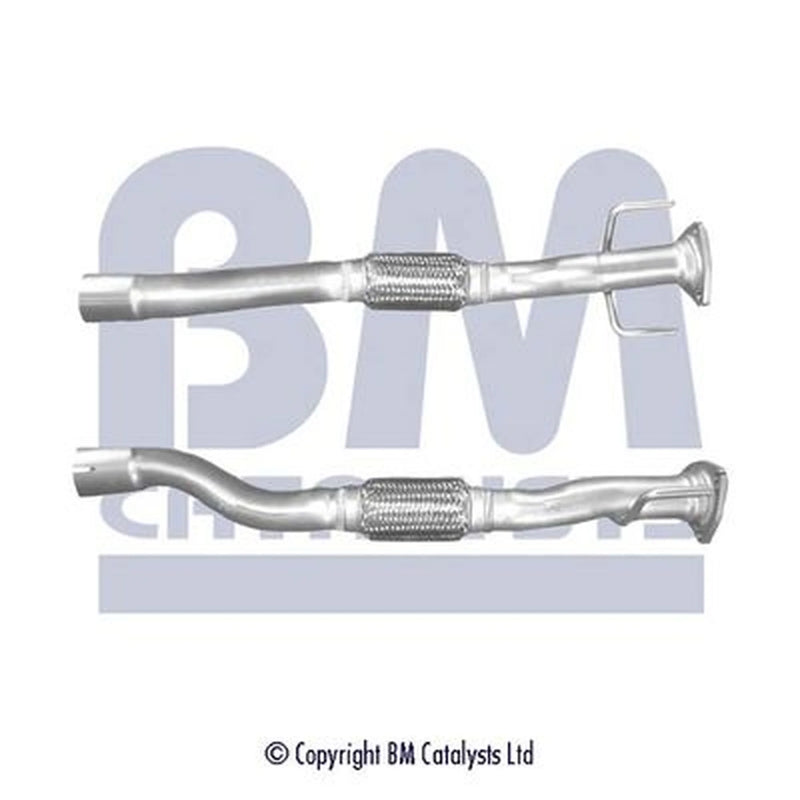 BM Catalysts Exhaust Pipe OD fits Fiat Doblo 2005 on 1.3