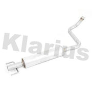Klarius Box With Centre Pipe Centre fits Toyota Yaris/Vitz 2003-2005 1.5
