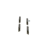 Bosch Front & Rear Pads fits Nissan X-Trail I 2001-2013 2.0