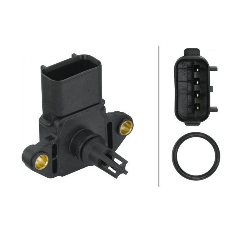 Hella MAP Sensor (Manifold Air Pressure) fits Ford Transit 2000-2006 2.0 2.3 2.4