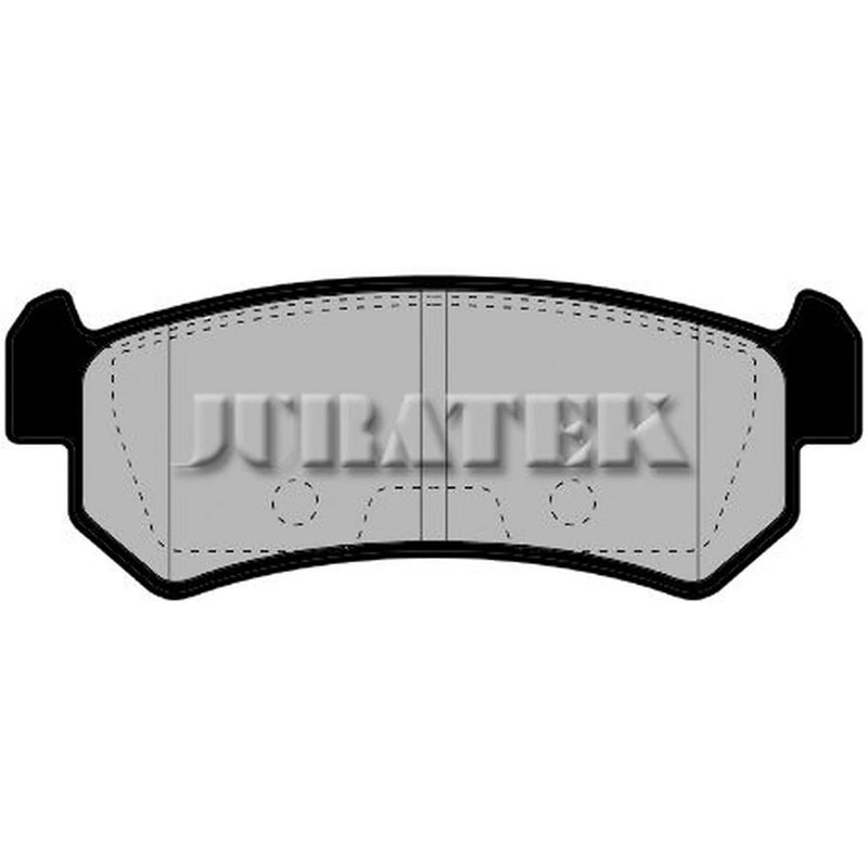 Juratek Rear Brake Pad Set fits Chevrolet Lacetti 2005-2013 1.4 1.6 1.8