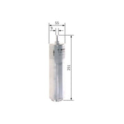 Bosch Fuel Filter Element fits BMW 3 2004-2013