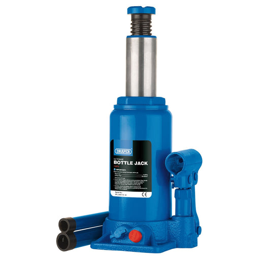 Draper Hydraulic Bottle Jack, 10 Tonne 13072 Draper - Dynamic Drive
