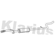 Klarius Box With Centre Pipe Centre fits Citroën DS3 2010-2015 1.6