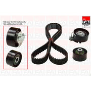 FAI Timing Belt Kit with Rollers TBK252