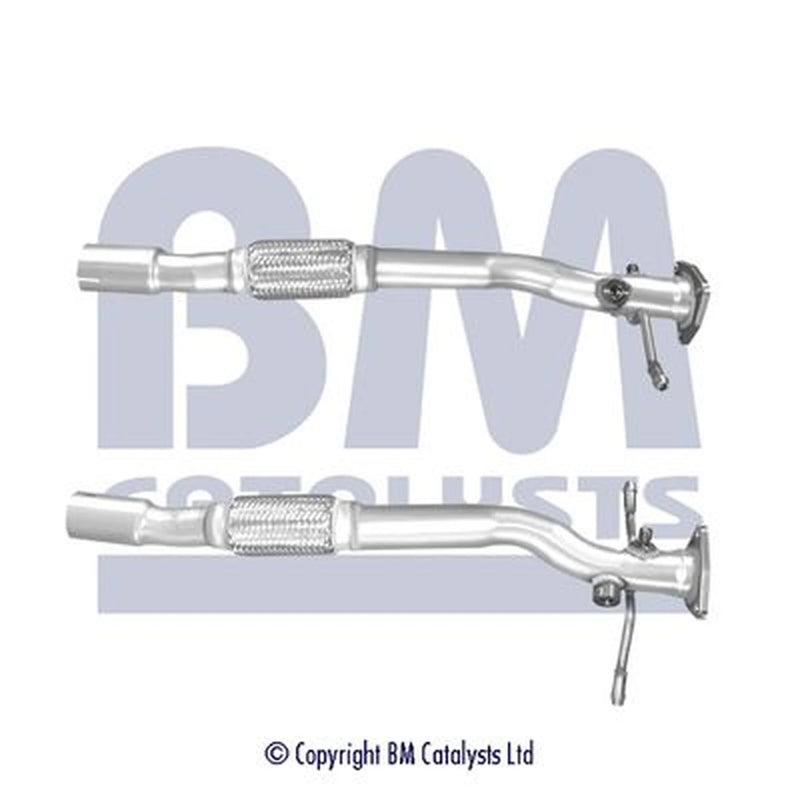 BM Catalysts Exhaust Pipe OD fits Opel Agila B 2008-2010 1.3
