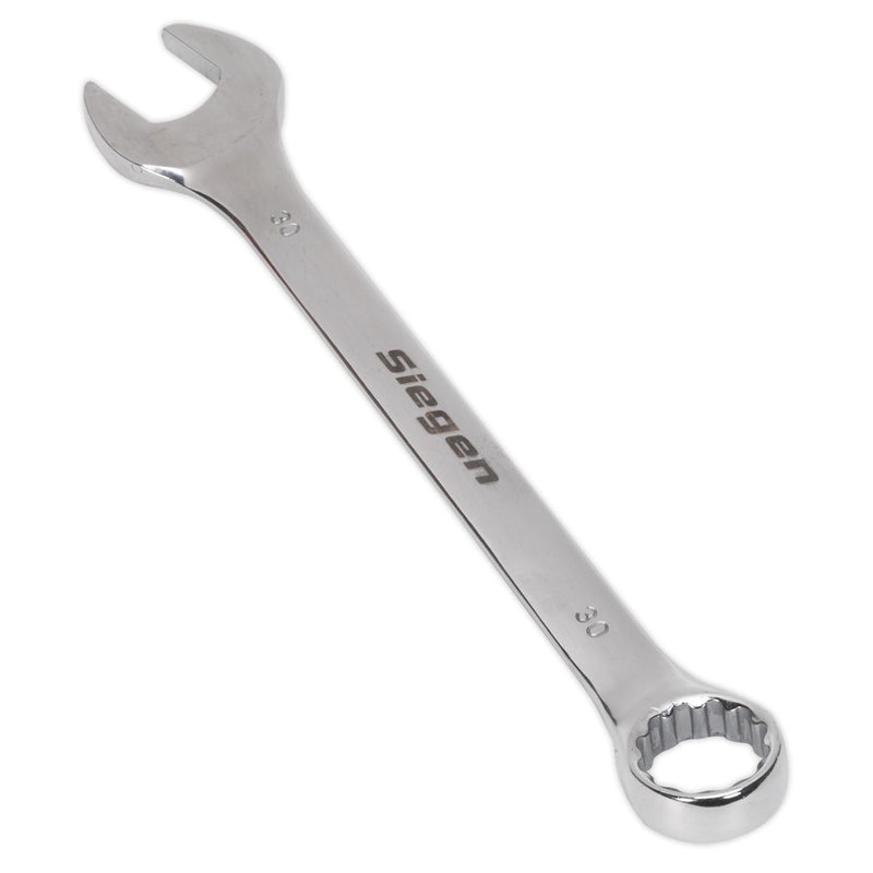 Sealey Combination Spanner 30mm S01030 Siegen by Sealey - Dynamic Drive