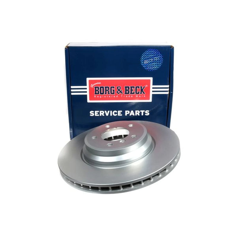 Borg & Beck Front Vented & Rear Vented Brake Discs & Pads fits BMW 3 2004-2013