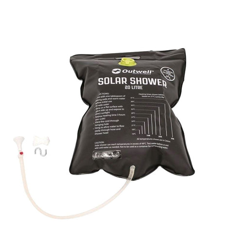 Keep clean with Outwell Solar Shower 20 Litre Capacity Outwell - Dynamic Drive