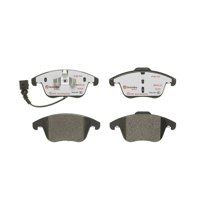 Brembo 4 x Front Brake Pad Set fits Audi Q3 2011-2018 1.4 2.0 2.5