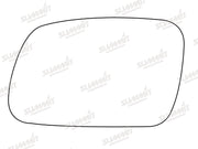 Summit Stick-On Standard Mirror Glass fits Peugeot 307 LHS Summit - Bars 4 Cars