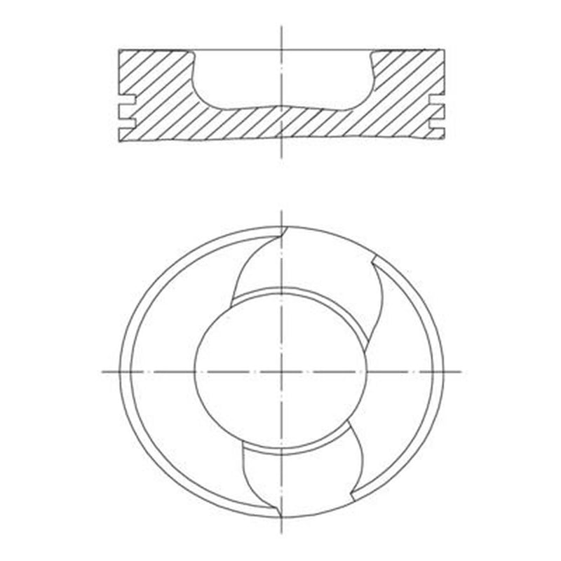 Mahle Piston Cylinder Bore = 128mm