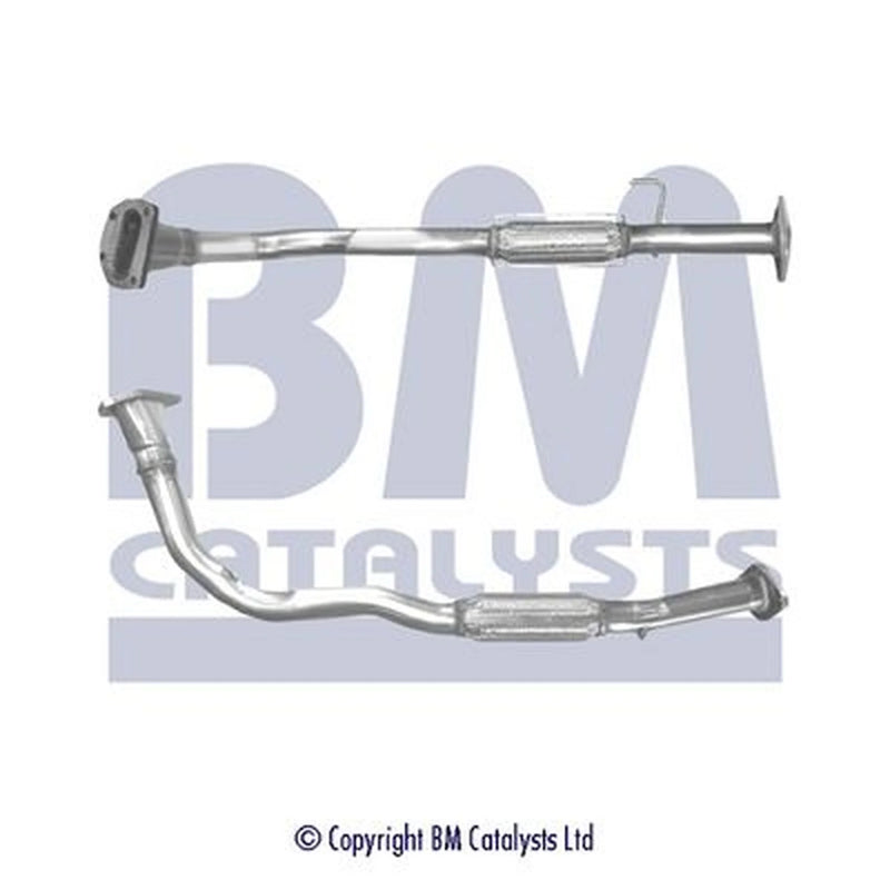 BM Catalysts Exhaust Pipe OD fits Fiat Doblo 2001 on 1.9