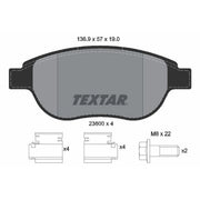 Textar Front Brake Pad Set 2360001